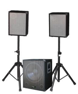 Zestaw głośników Ibiza Sound CUBESET 2.1 z subwooferem 1100 W