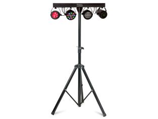 Zestaw oświetleniowy Ibiza Light DJLIGHT85 Parspot, Strobo, Moonflower i Laser