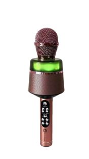 N-Gear Star Mic 100 Rose Gold, mikrofon karaoke z oświetleniem