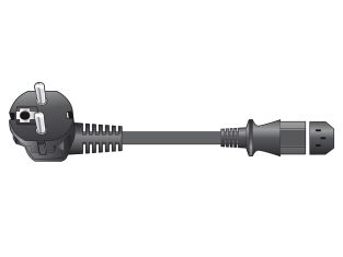 Kabel zasilający Euro 1,5 metra