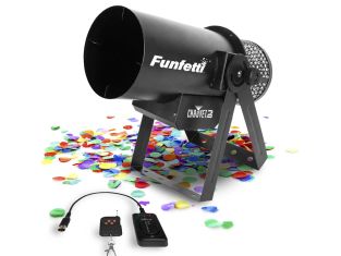 Chauvet DJ Funfetti Shot, efekt specjalny z armatą konfetti