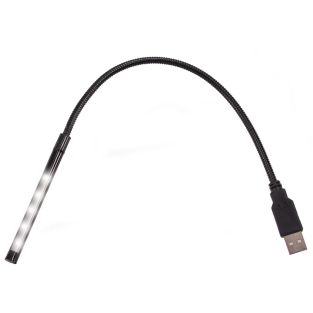 Lampa LED z gęsią szyją i USB