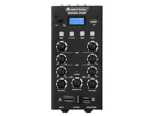 Omnitronic GNOME-202P mini mikser z Bluetooth i odtwarzaczem MP3