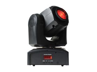 Oświetlenie imprezowe PARTY-SPOT7 LED ruchoma głowica gobo 10W DMX