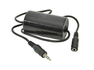 Filtr izolujący pętlę uziemienia z połączeniami typu jack stereo 3,5 mm