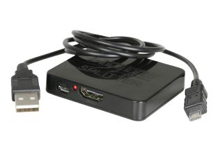 Wzmacniacz rozdzielający HDMI HDP12M 4K mini, 2x rozdzielacz wyjściowy HDMI