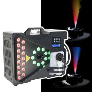 Wytwornica mgły AFX Magma 1800 z oświetleniem DMX RGBA i RGBW 1800W