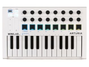 Kontroler klawiatury MIDI Arturia MiniLab MK2 z oprogramowaniem Ableton