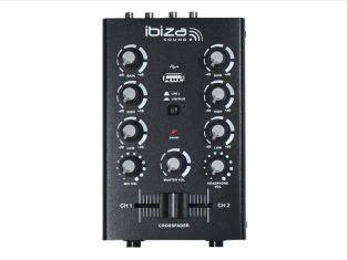 Ibiza Sound MIX500BT 2-kanałowy mikser DJ z Bluetooth i USB
