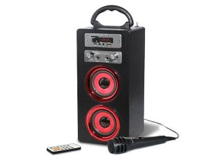 Pure Acoustics MCP-20 Czarny przenośny głośnik karaoke Bluetooth