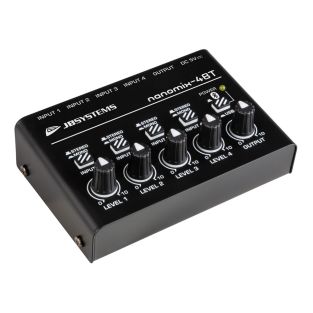 JB Systems Nanomix-4BT 4-kanałowy mikser liniowy z BT