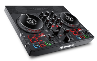 Kontroler DJ Numark Party Mix Live z wbudowanymi głośnikami i Serato DJ
