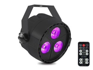 Reflektor punktowy PAR Qtx Light PAR12 LED 3x 4W RGBW COB LED