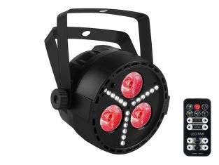 Ibiza Light PAR-MINI-STR 2 w 1 RGBW LED PAR DMX