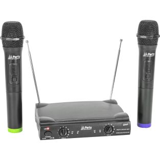 Party Sound Party-200UHF MKII bezprzewodowy system mikrofonowy UHF