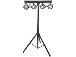 System oświetlenia parowego LED Qtx PB-1214 ze statywem