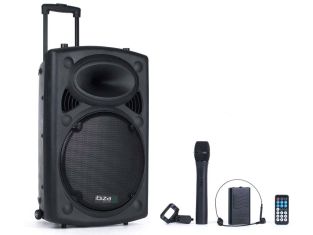 Głośnik mobilny Bluetooth Ibiza Sound PORT15UHF-BT 800W