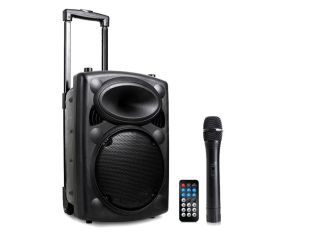 Głośnik mobilny Bluetooth Qtx QR10PABT USB/SD/VHF 500 W