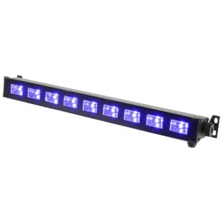 Listwa LED Qtx UVB-9 z czarnym światłem ultrafioletowym, 9 diod UV o mocy 3 W