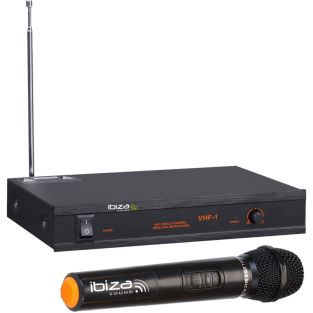 Boost / Ibiza Sound VHF1B 1-kanałowy bezprzewodowy system mikrofonowy do ręki VHF