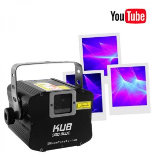 Boomtone DJ KUB 300 Blue niebieski laser