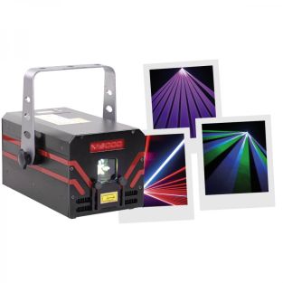 Laser RGB Evolite M3000 Professional z 128 programami animacji