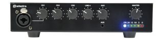 Kompaktowy wzmacniacz miksujący Adastra UA90 100 V o mocy 90 W