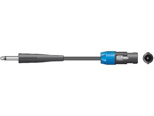 Kabel głośnikowy Speakon - Jack 6,3 mm 1,5 metra