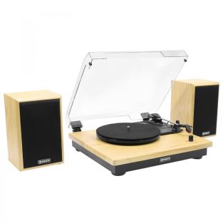 Gramofon Bluetooth USB Divarte TT400-BT z oddzielnymi głośnikami