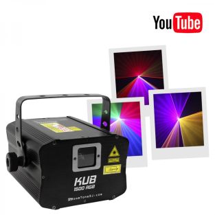 Boomtone DJ KUB 1500 RGB Laser wielokolorowy
