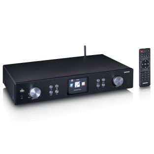 Radio internetowe Lenco DIR-250bk z WiFi, DAB+ Bluetooth i USB