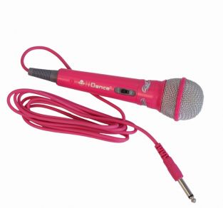 iDance CLM2 Color Mic dynamiczny mikrofon różowy
