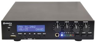 Wzmacniacz Adastra UM60 100 V z Bluetooth i radiem USB/SD/FM 60 W