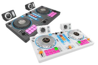 XD301 7-w-1 mikser DJ-ski czarny lub biały