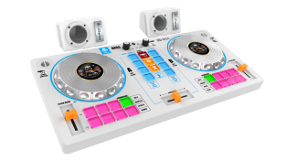 iDance 7-w-1 mikser DJ z Bluetooth i głośnikami XD301 biały